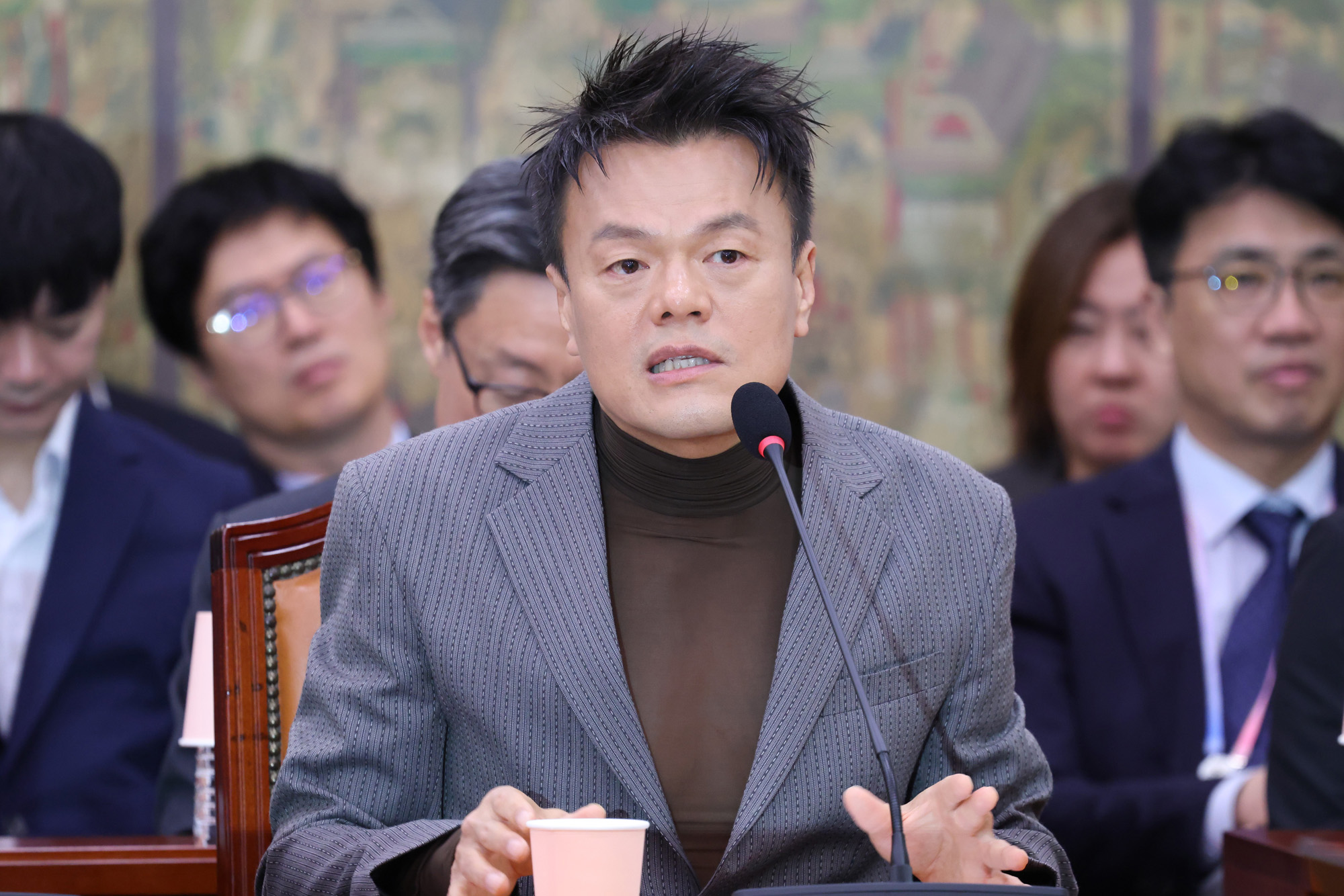 정치;국회;국정감사;문화체육관광위원회 문화체육관광부;대중문화교류위원회;박진영