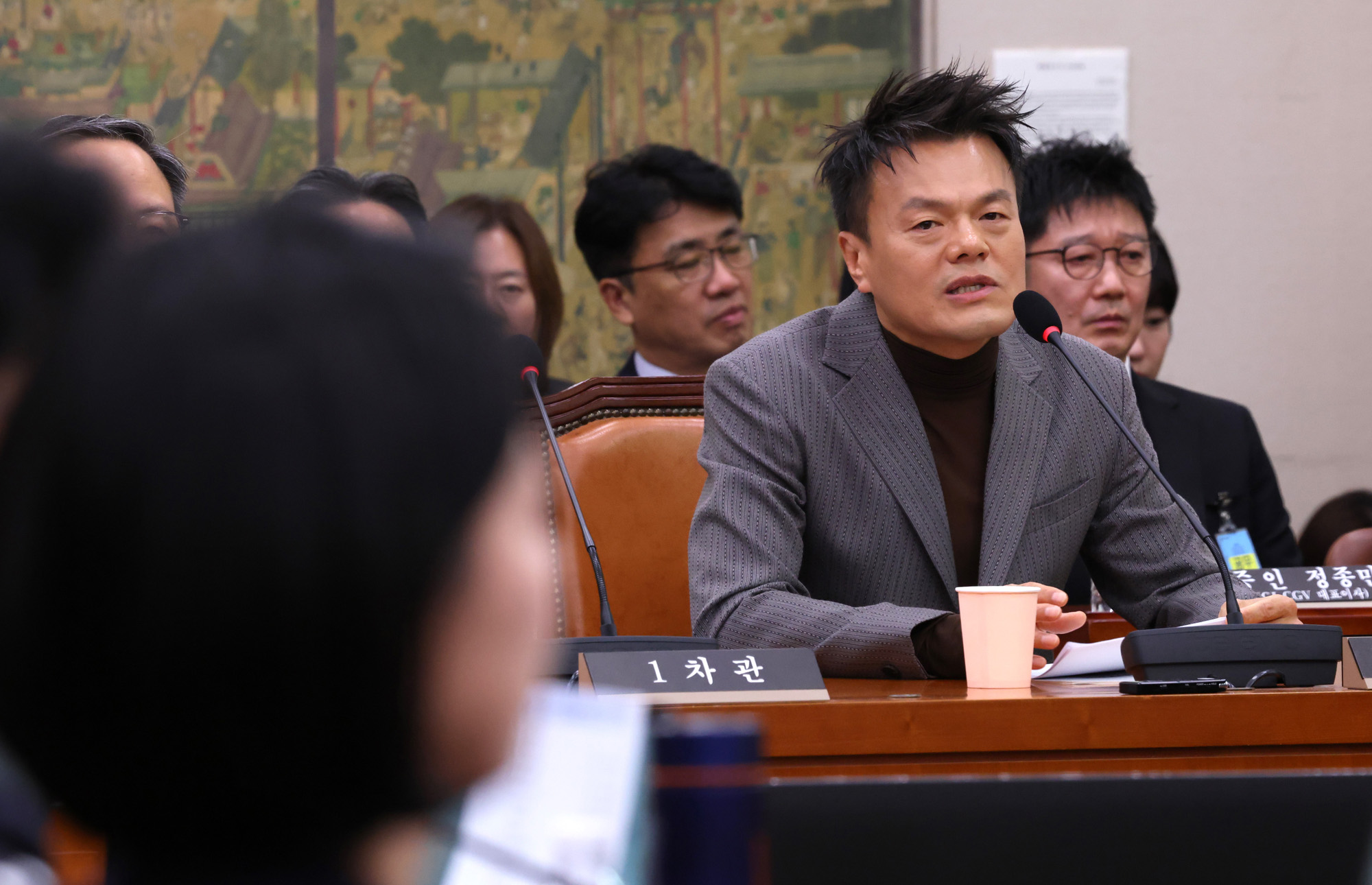 정치;국회;국정감사;문화체육관광위원회 문화체육관광부;대중문화교류위원회;박진영