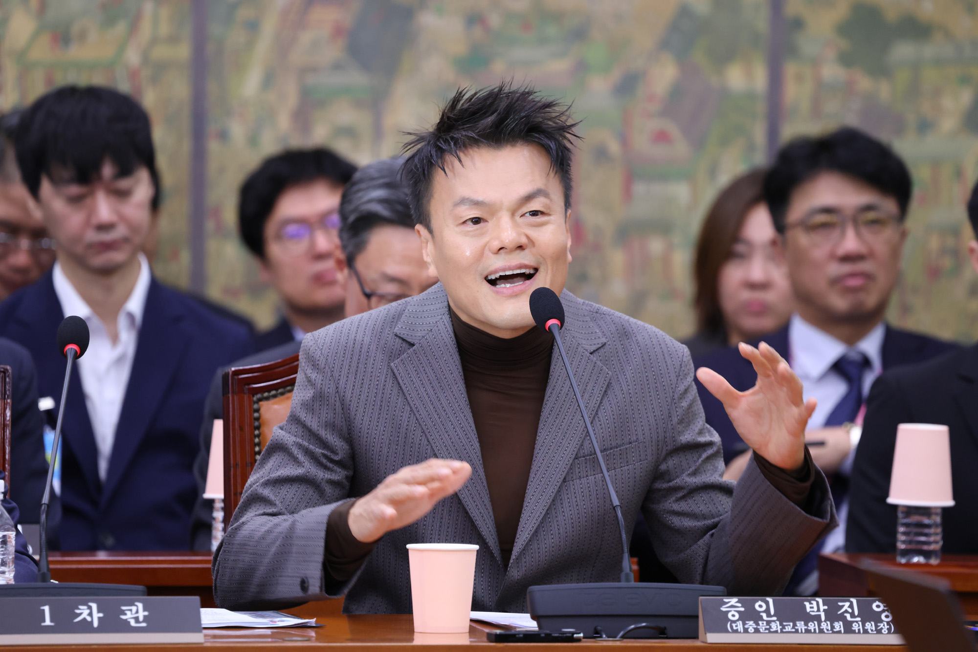 정치;국회;국정감사;문화체육관광위원회 문화체육관광부;대중문화교류위원회;박진영