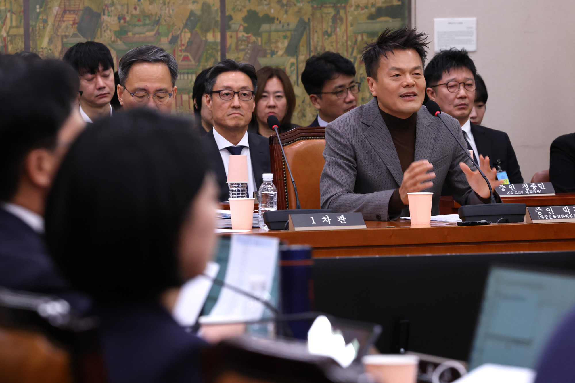 정치;국회;국정감사;문화체육관광위원회 문화체육관광부;대중문화교류위원회;박진영