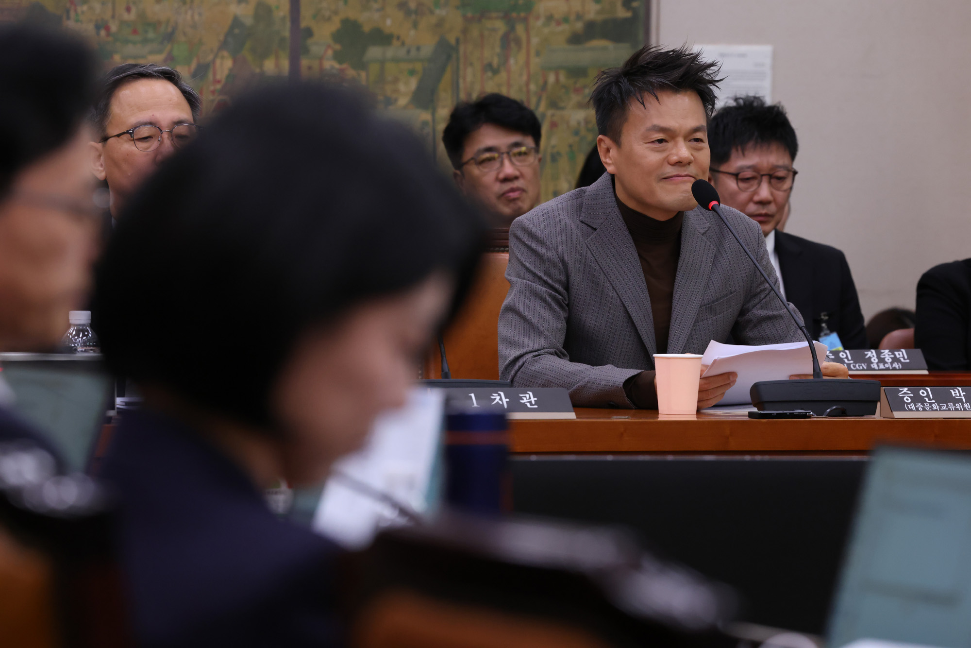 정치;국회;국정감사;문화체육관광위원회 문화체육관광부;대중문화교류위원회;박진영