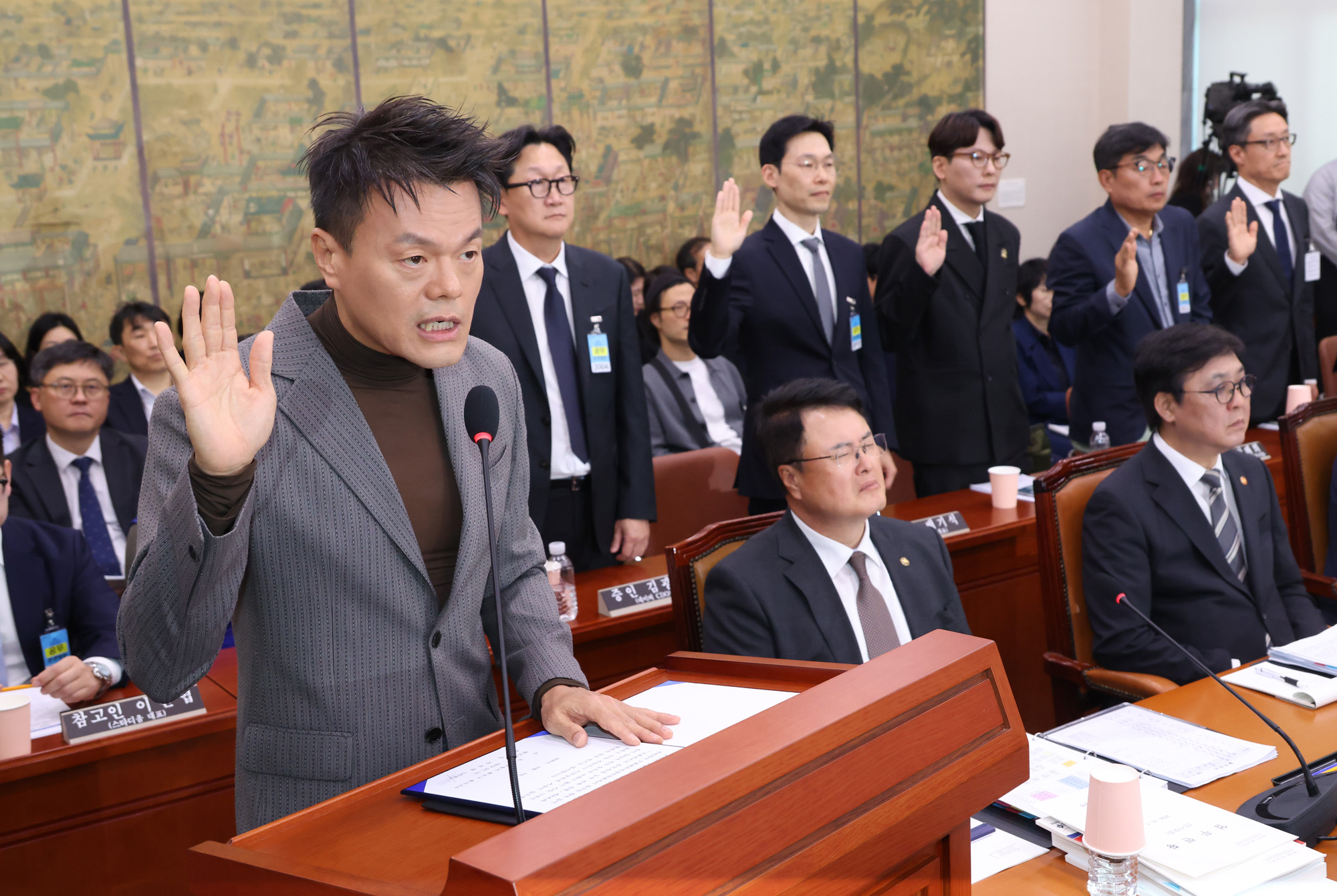 정치;국회;국정감사;문화체육관광위원회 문화체육관광부;대중문화교류위원회;박진영