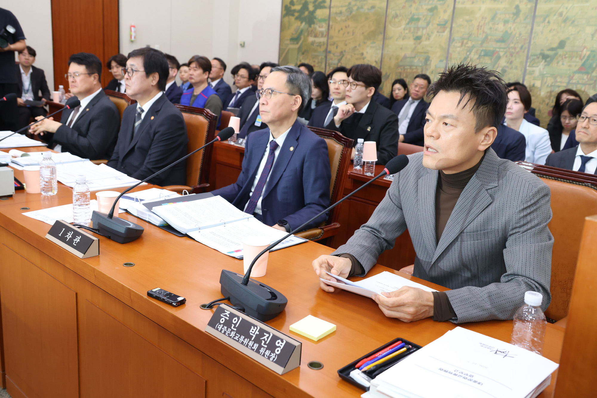 정치;국회;국정감사;문화체육관광위원회 문화체육관광부;대중문화교류위원회;박진영