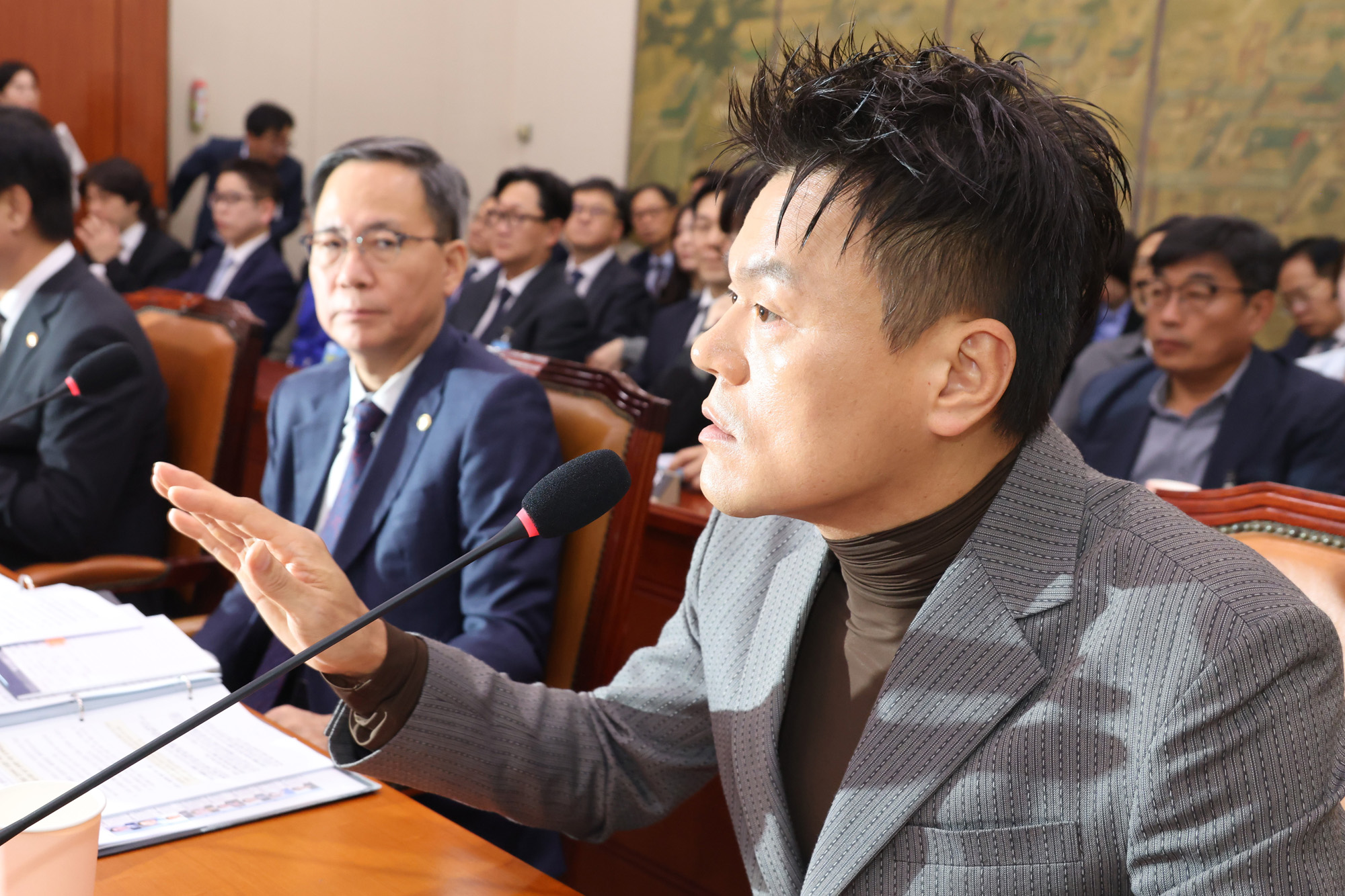정치;국회;국정감사;문화체육관광위원회 문화체육관광부;대중문화교류위원회;박진영