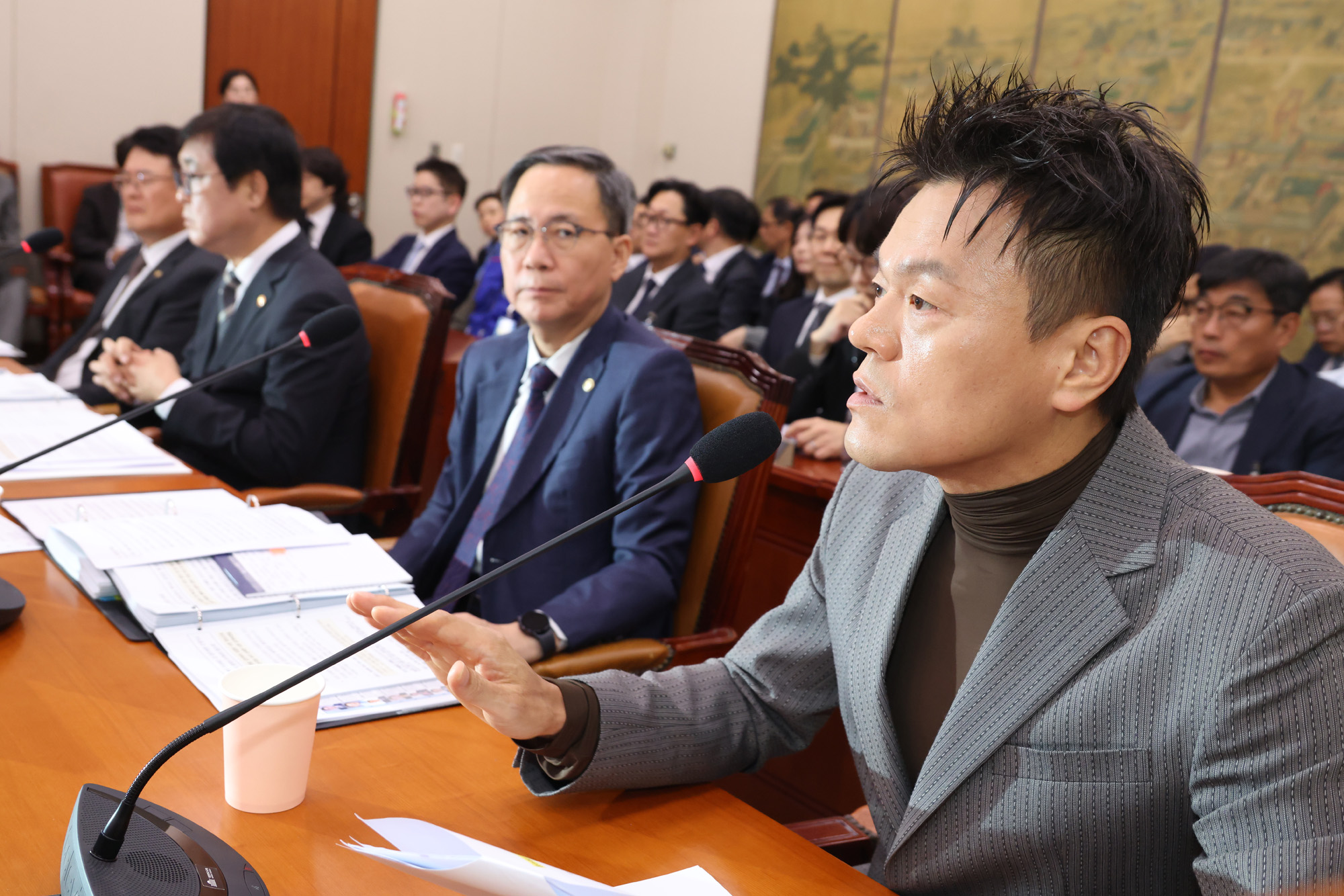 정치;국회;국정감사;문화체육관광위원회 문화체육관광부;대중문화교류위원회;박진영