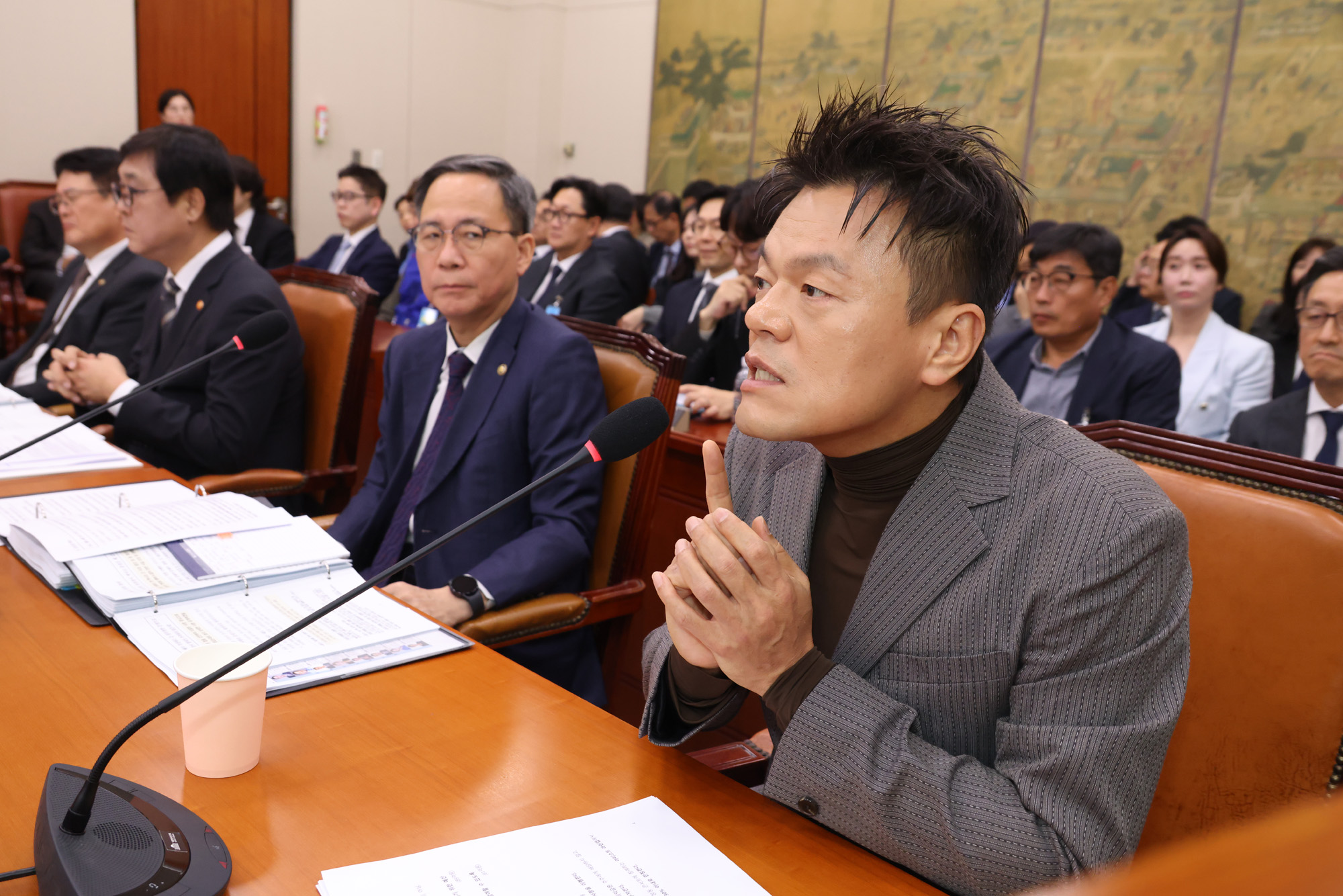 정치;국회;국정감사;문화체육관광위원회 문화체육관광부;대중문화교류위원회;박진영