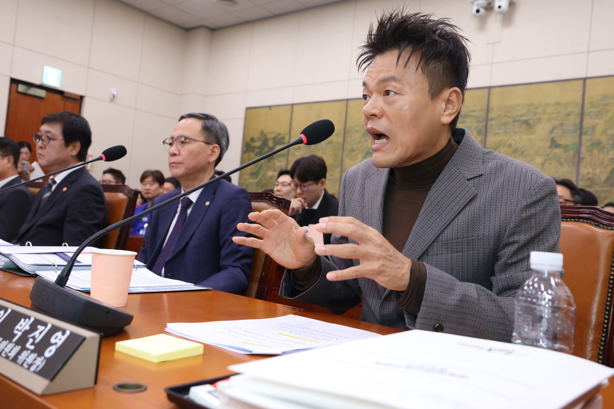 정치;국회;국정감사;문화체육관광위원회 문화체육관광부;대중문화교류위원회;박진영