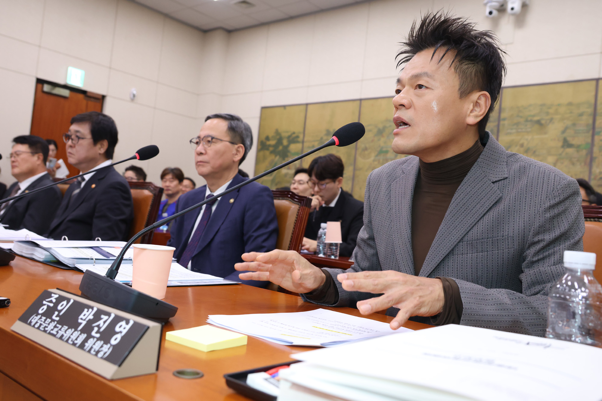 정치;국회;국정감사;문화체육관광위원회 문화체육관광부;대중문화교류위원회;박진영