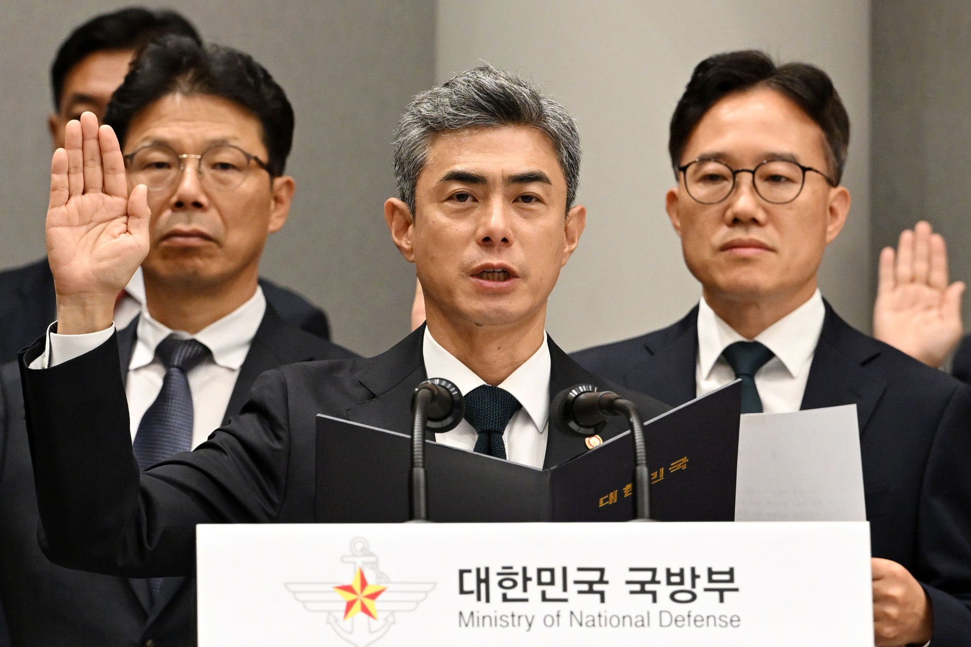 정치;국정감사;국방위원회의 국방부;국정감사;강신철 장관