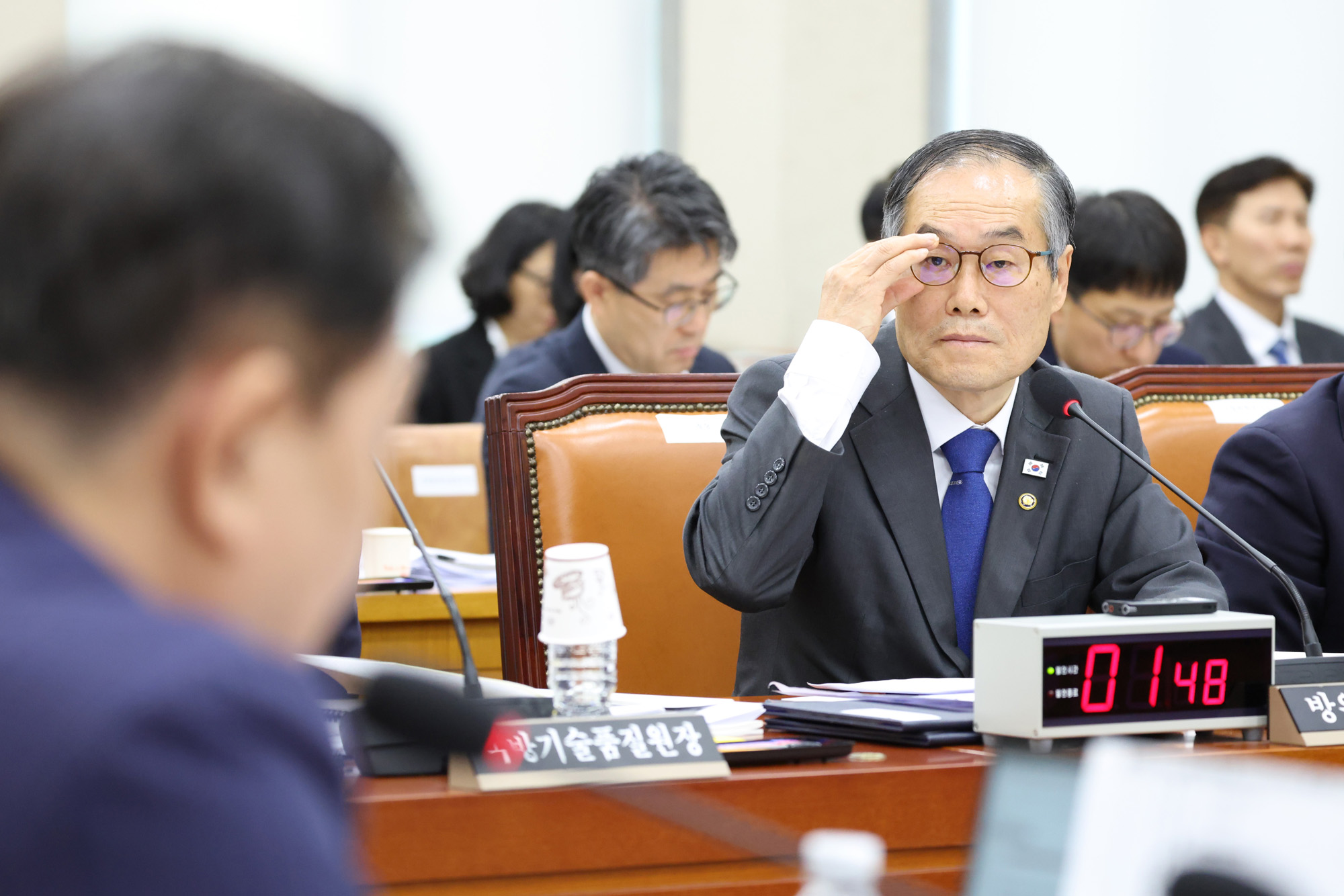 정치;국회;국정감사;방위사업청;이용철 방위사업청장