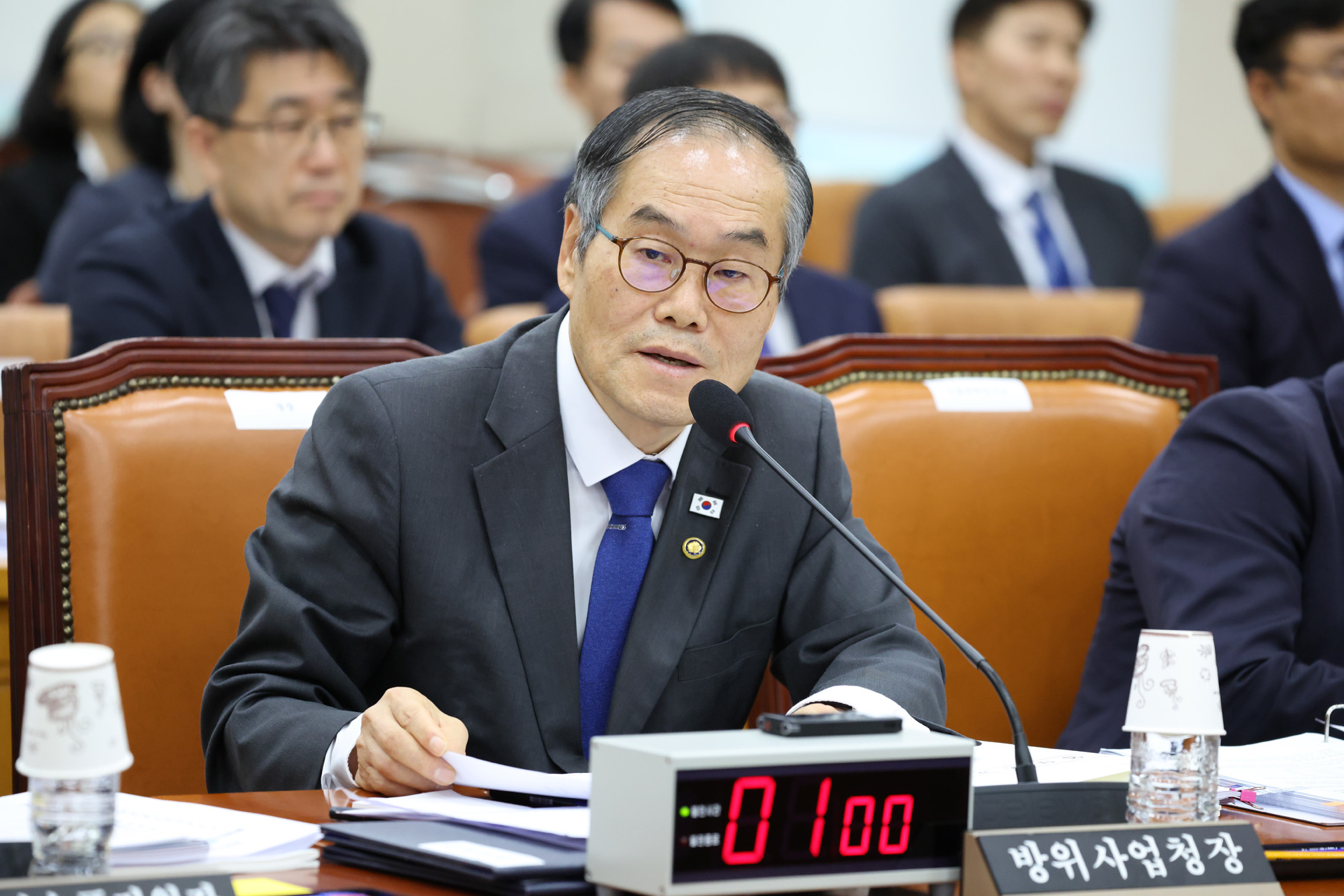 정치;국회;국정감사;방위사업청;이용철 방위사업청장