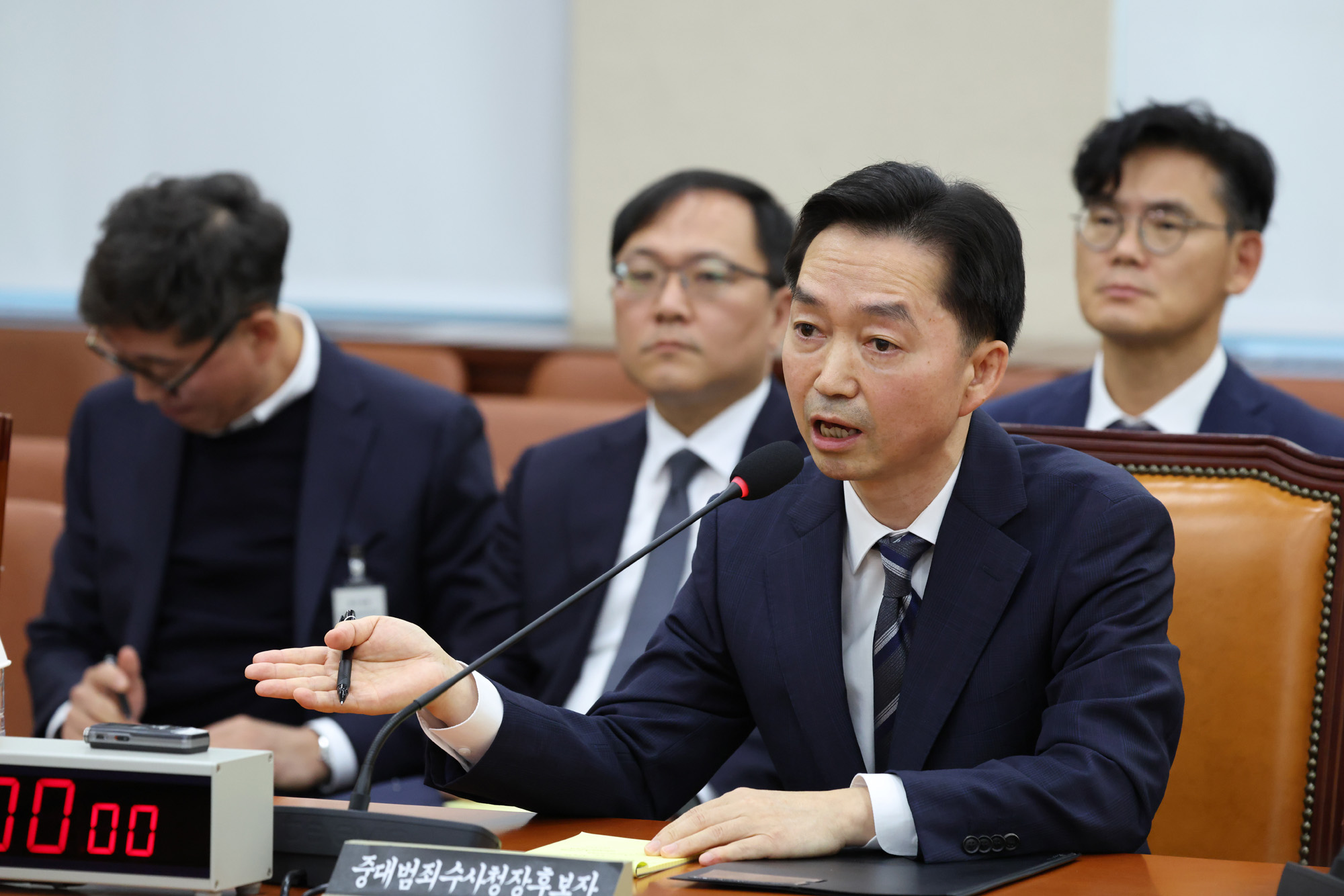 정치;국회;김지용 중대범죄수사청장후보자 인사청문회