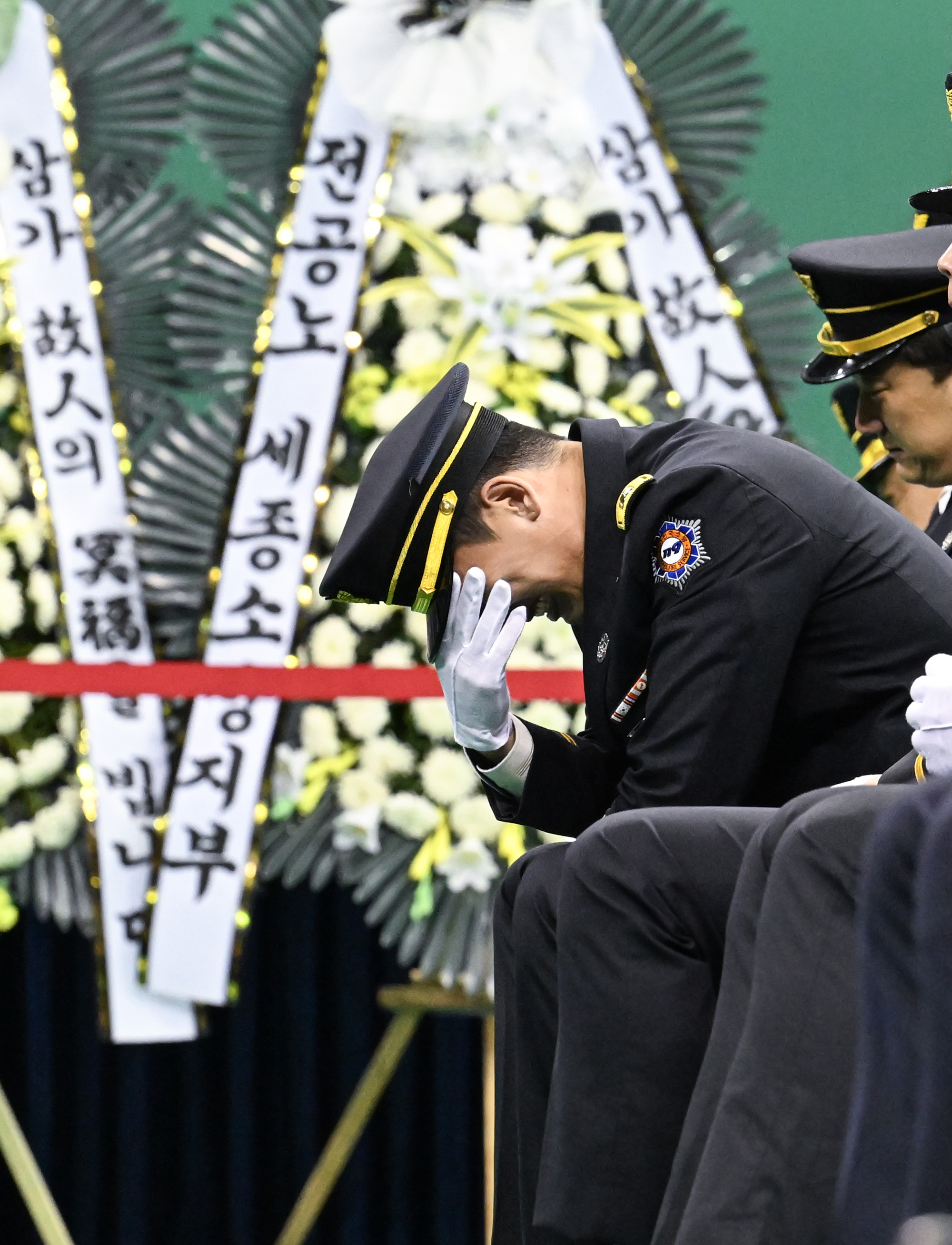 부천실내체육관;김진석;소방위;영결식;추미애;경기도지사