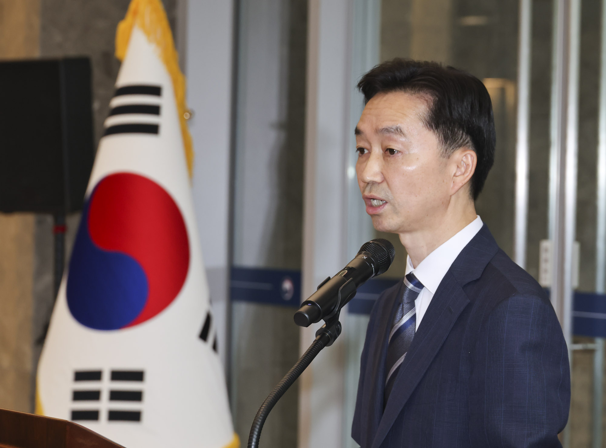 김지용;김지용중수청장;김지용취임식;김지용중수청장취임식
