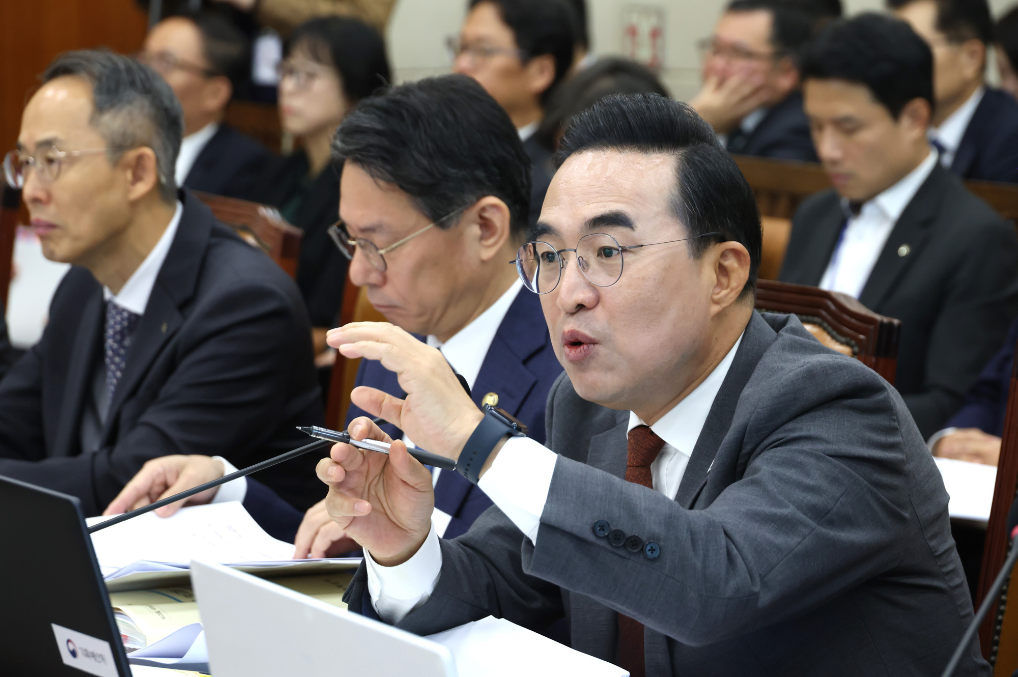 정치;국회;종합국정감사;재정경제기획위원회;박홍근 기획예산처장관