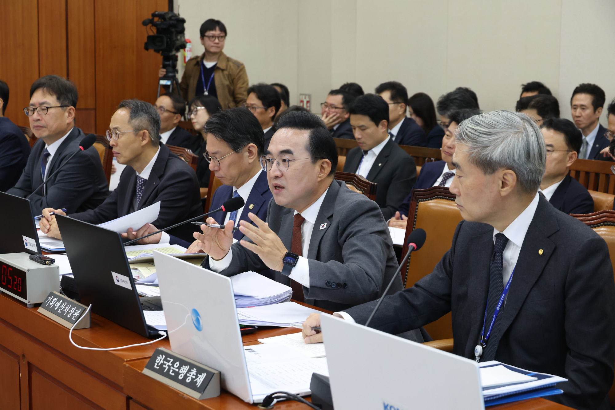 정치;국회;종합국정감사;재정경제기획위원회;박홍근 기획예산처장관