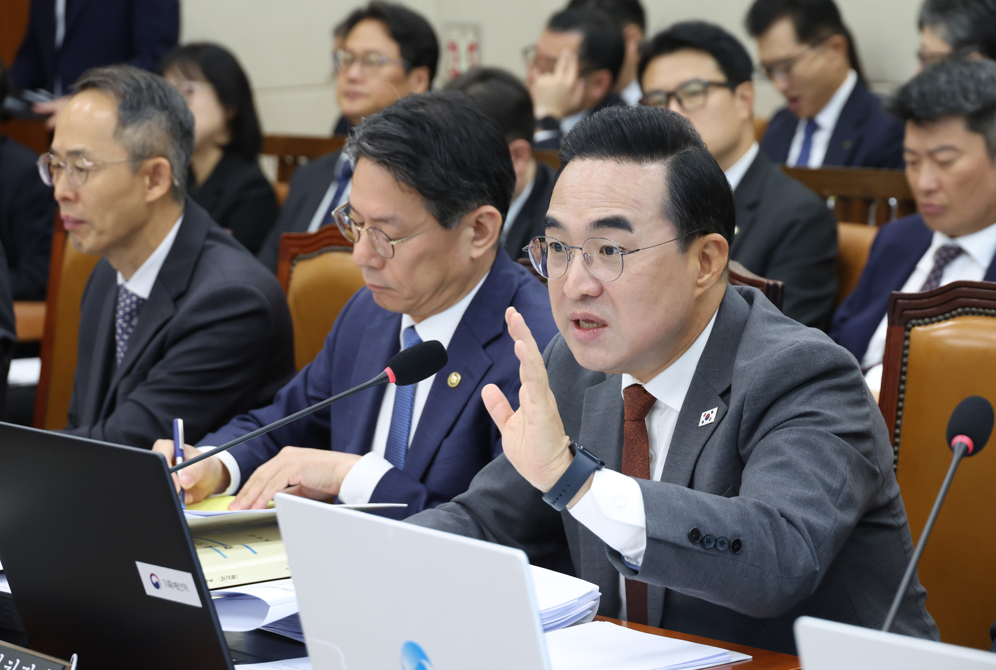 정치;국회;종합국정감사;재정경제기획위원회;박홍근 기획예산처장관