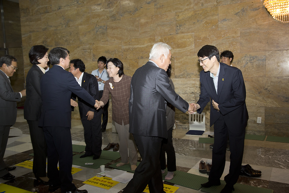 정치/정당/정의당/농성