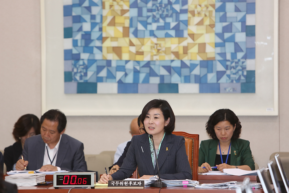 정치/국회/인사청문회/김희정/여성가족부