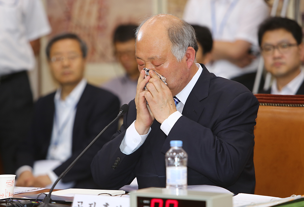 정치/국회/인사청문회/교육부장관/김명수/김명