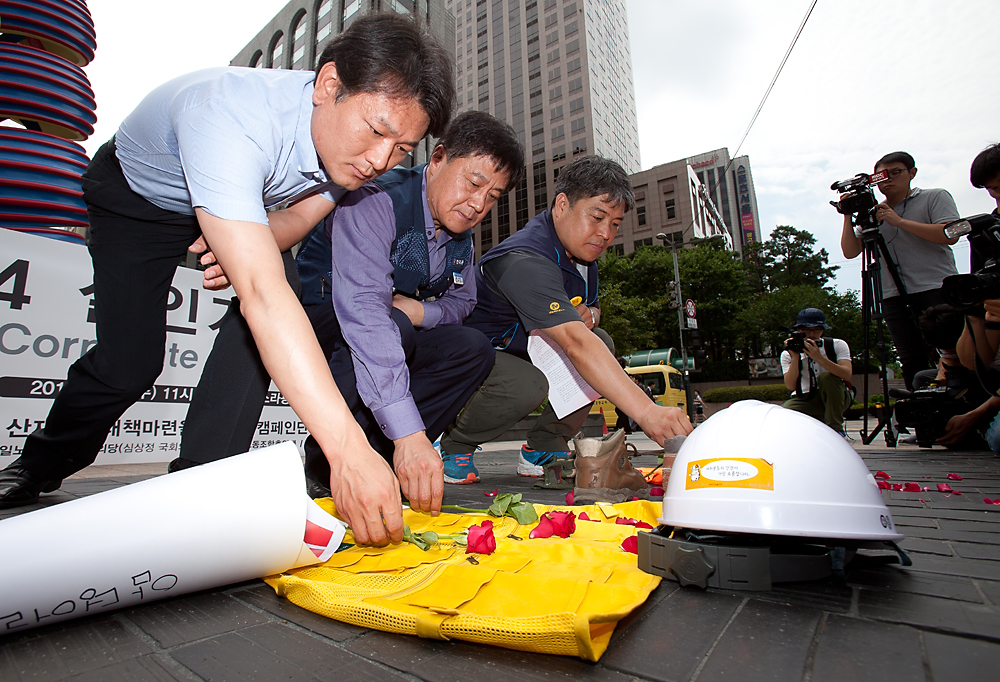 살인기업/현대제철/산업재해/고용노동부/대우건