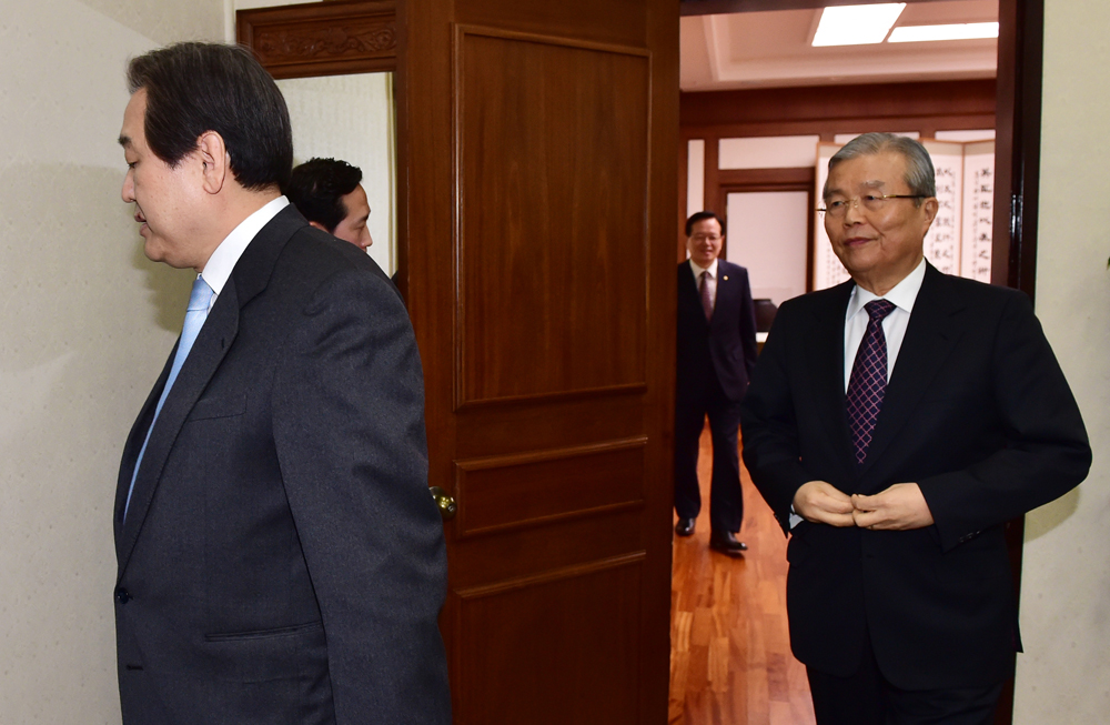 정치/국회/여야대표/김무성김종인/