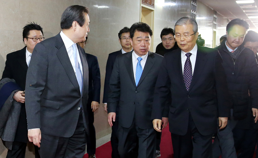 정치/국회/여야대표/김무성김종인/