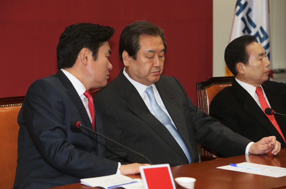 정치/국회/새누리당/최고위원회의/김무성원유철