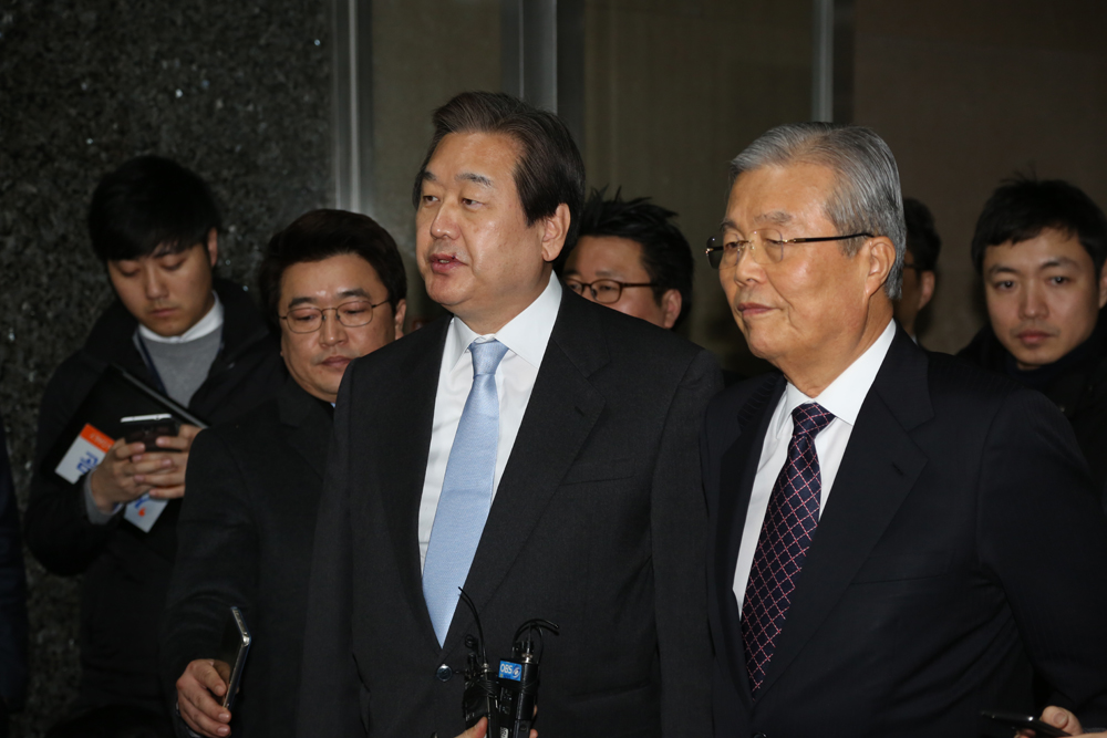 정치/국회/여야대표회동/김무성김종인/