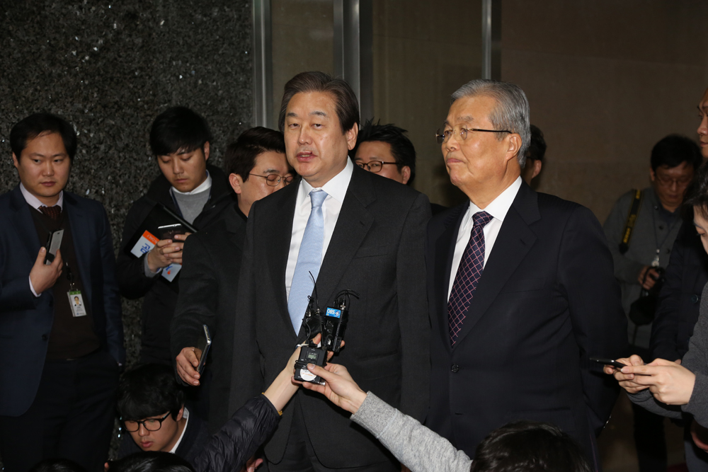 정치/국회/여야대표회동/김무성김종인/