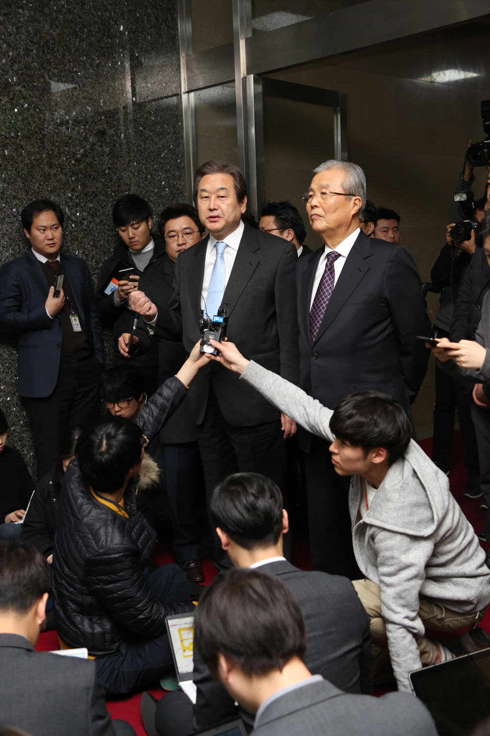 정치/국회/여야대표회동/김무성김종인/