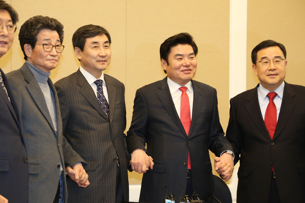 정치/국회/여야원내대표/원유철이종걸/원내대표