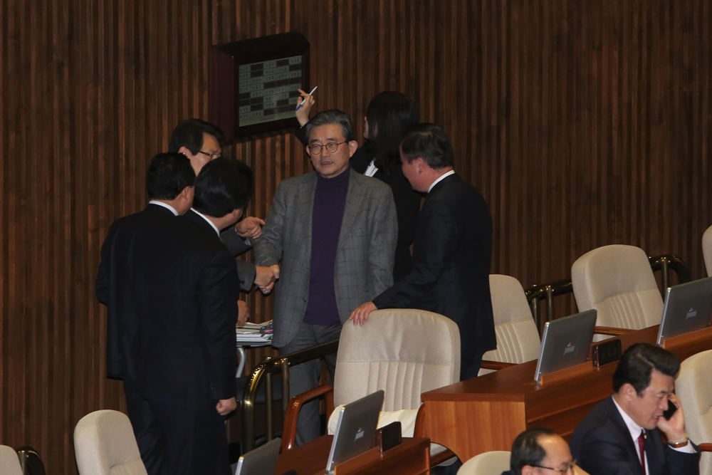 정치/국회/본회의장/의장직권상정/국회본회의/