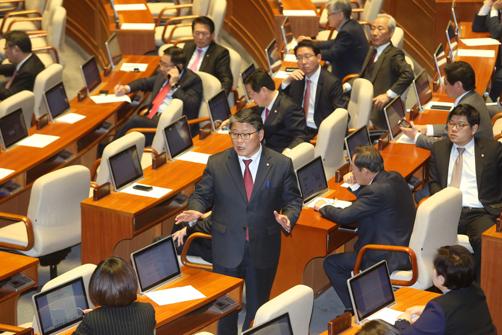 정치/국회/본회의장/의장직권상정/국회본회의