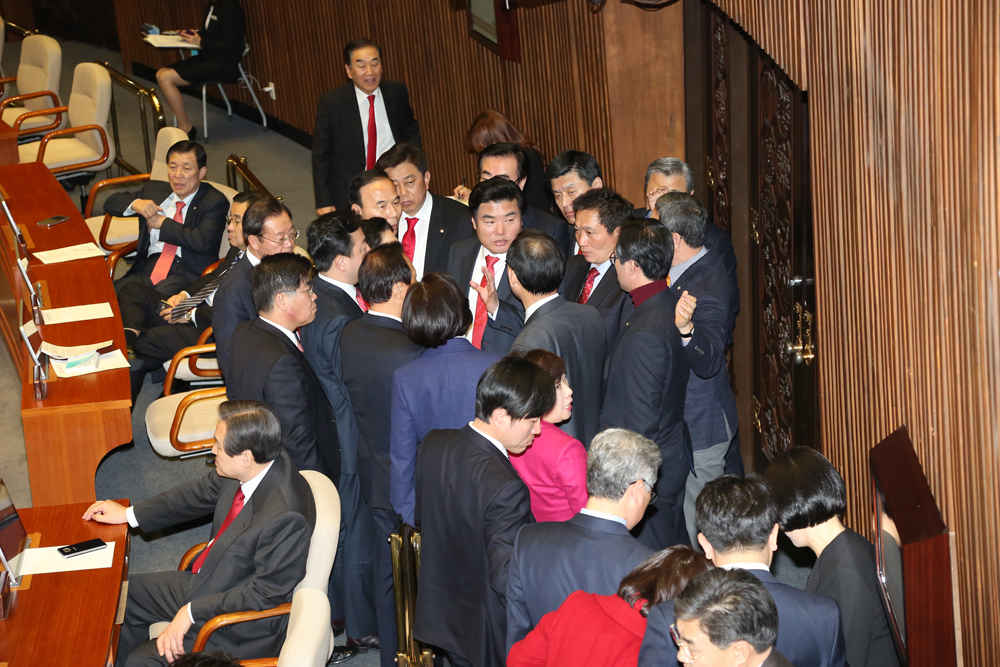 정치/국회/본회의장/의장직권상정/국회본회의