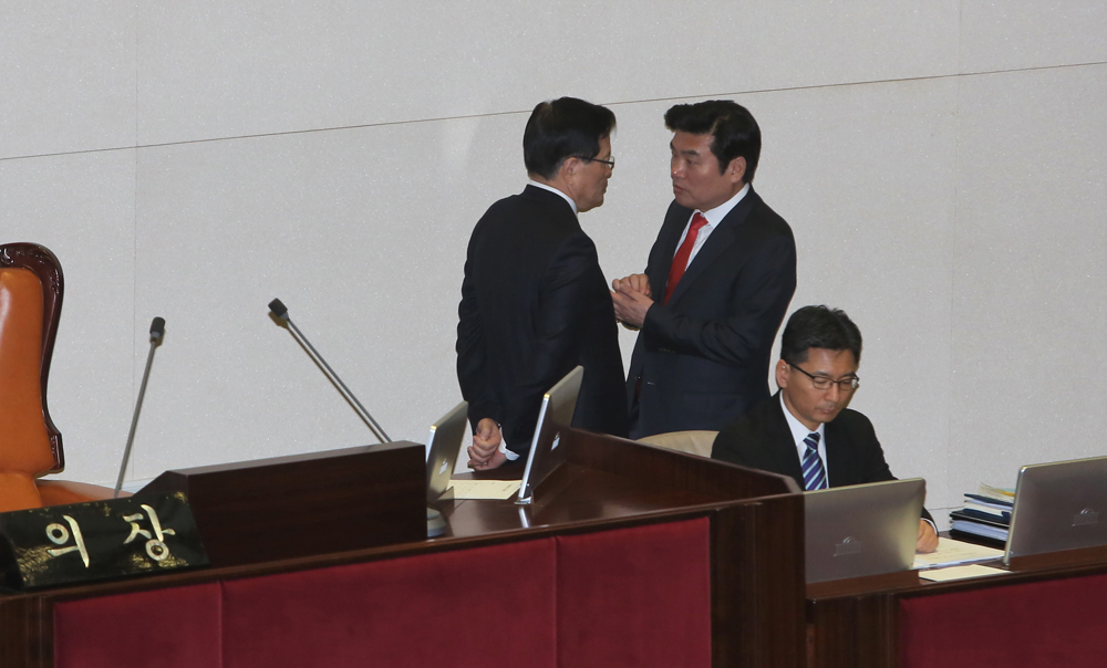 정치/국회/본회의장/의장직권상정/국회본회의