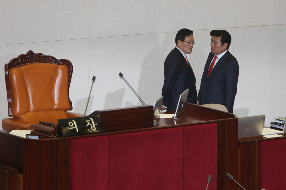 정치/국회/본회의장/의장직권상정/국회본회의