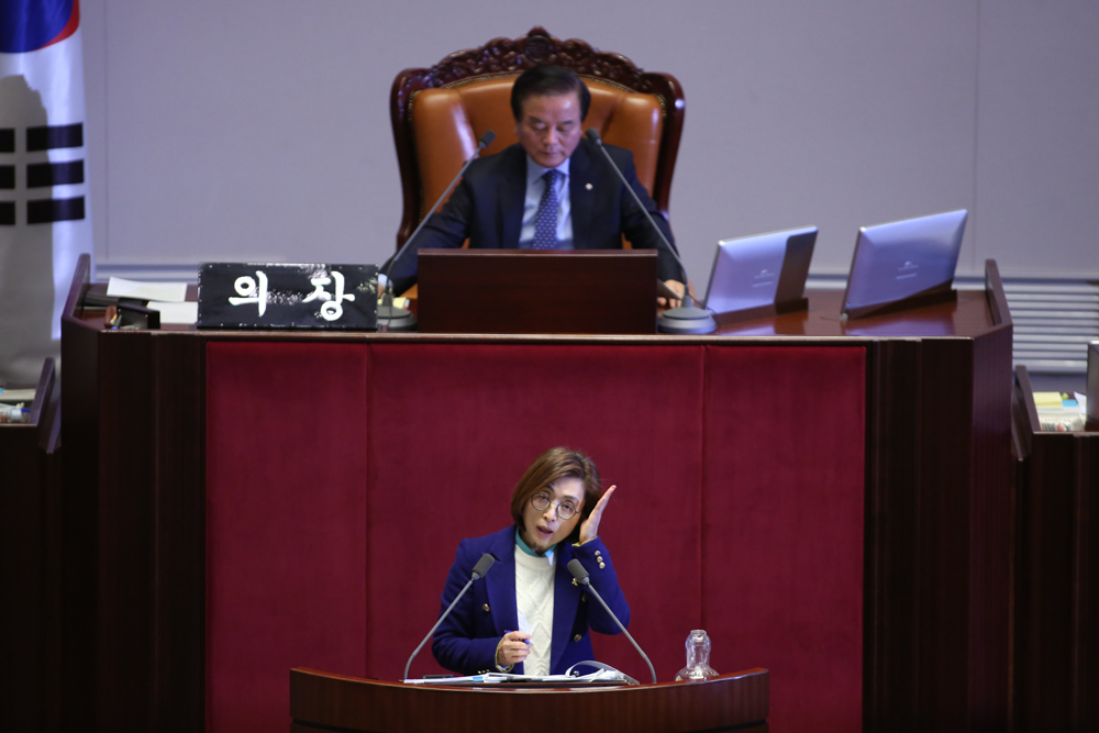 정치/국회/본회의장/필러버스터/은수미/무제한