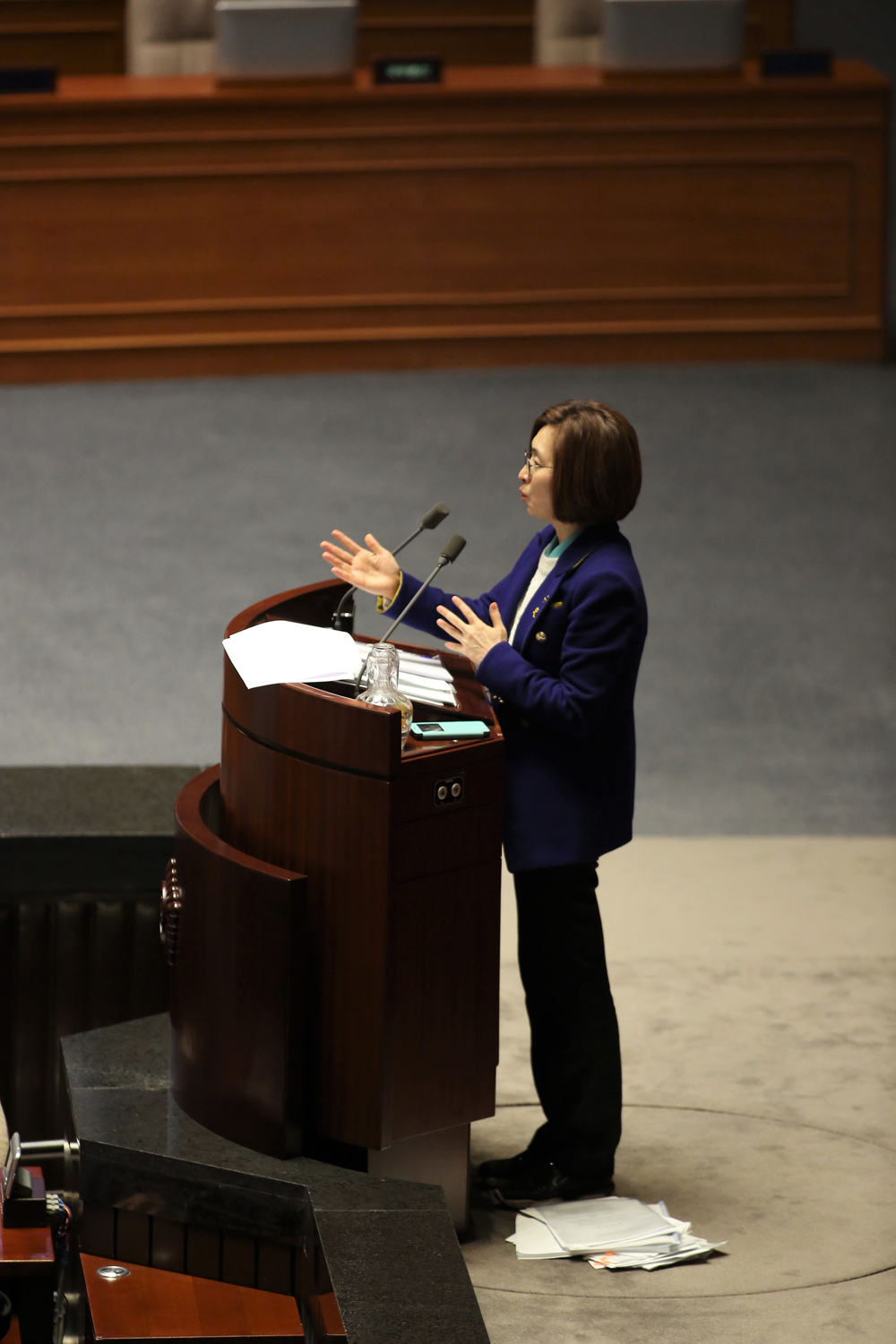 정치/국회/본회의장/필러버스터/은수미/무제한