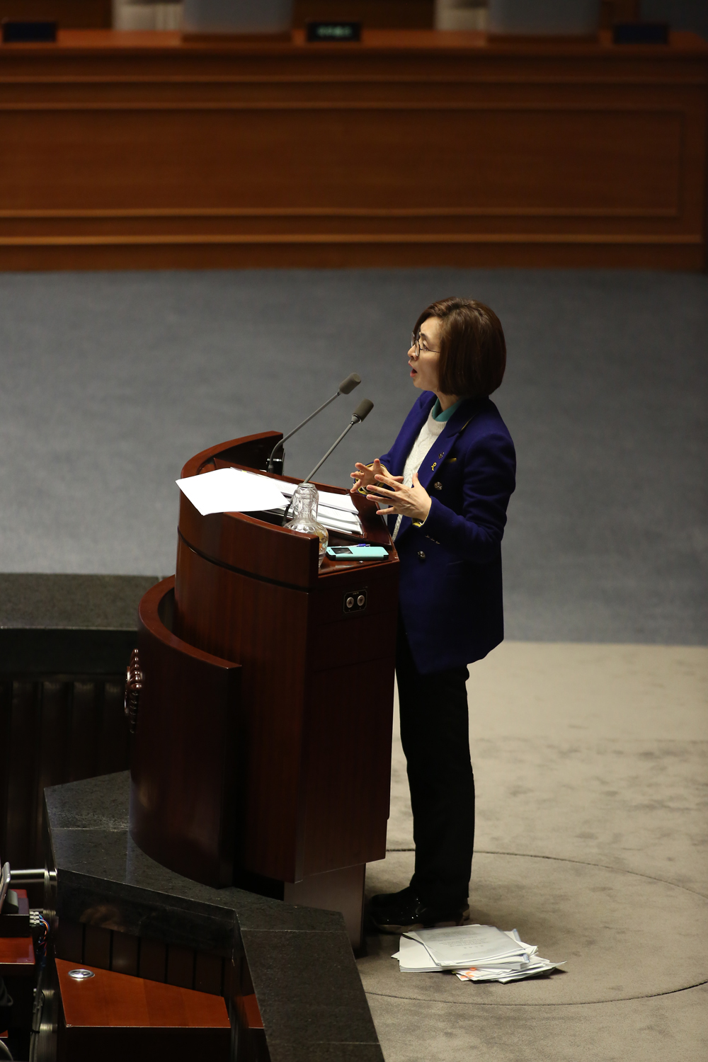 정치/국회/본회의장/필러버스터/은수미/무제한