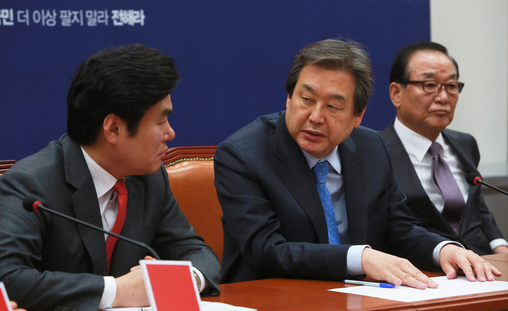 정치/국회/새누리당/최고위원회의/김무성원유철