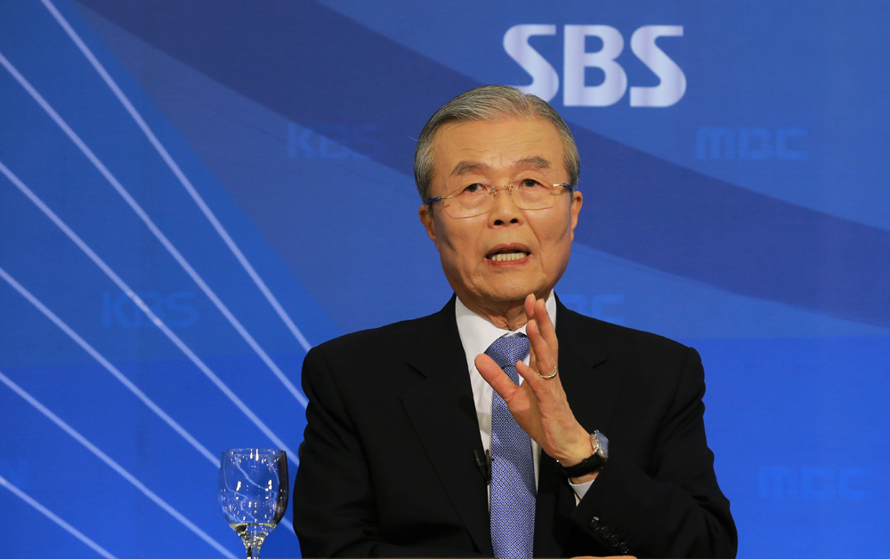 정치/김종인/방송기자클럽초청토론회/김종인토