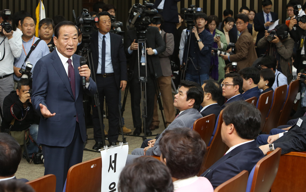 정치/국회/새누리당/당선자워크숍/서청원