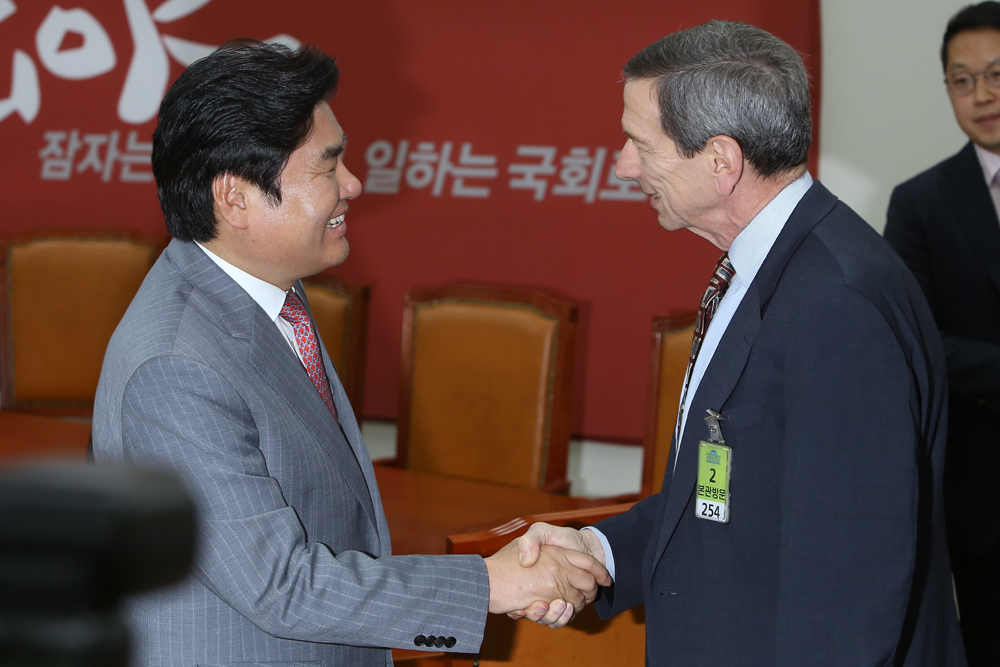 정치/국회/원유철/로버트아인혼/