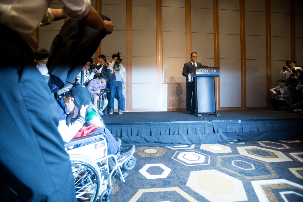 옥시 / 옥시 대표 기자회견 / 옥시 기자회견 / 가