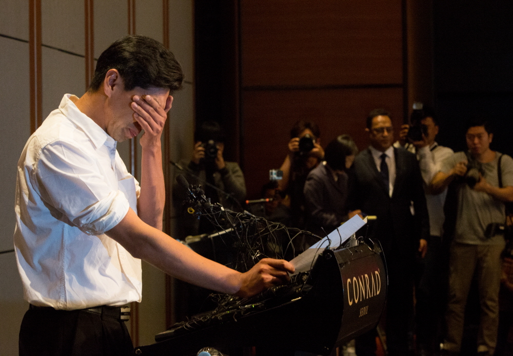 옥시 / 옥시 대표 기자회견 / 옥시 기자회견 / 가