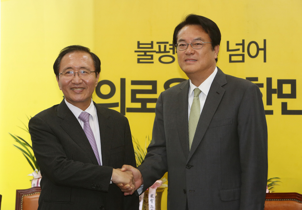 정치/국회/정의당/노회찬/정진석/원내대표