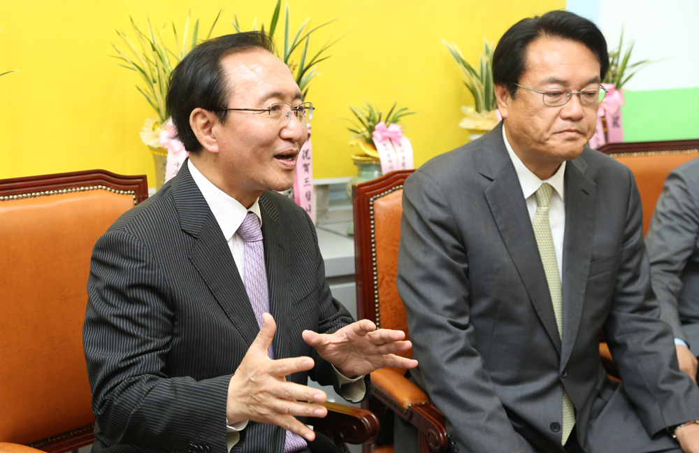 정치/국회/정의당/노회찬/정진석/원내대표