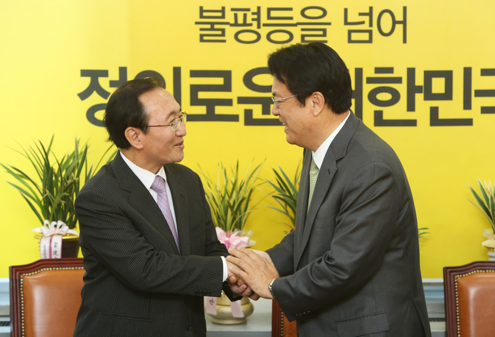 정치/국회/정의당/노회찬/정진석/원내대표