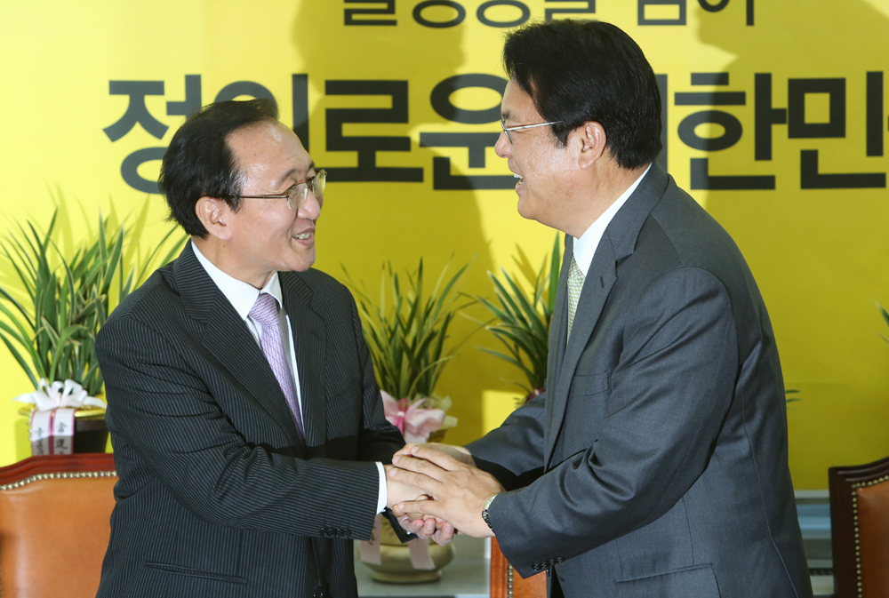 정치/국회/정의당/노회찬/정진석/원내대표